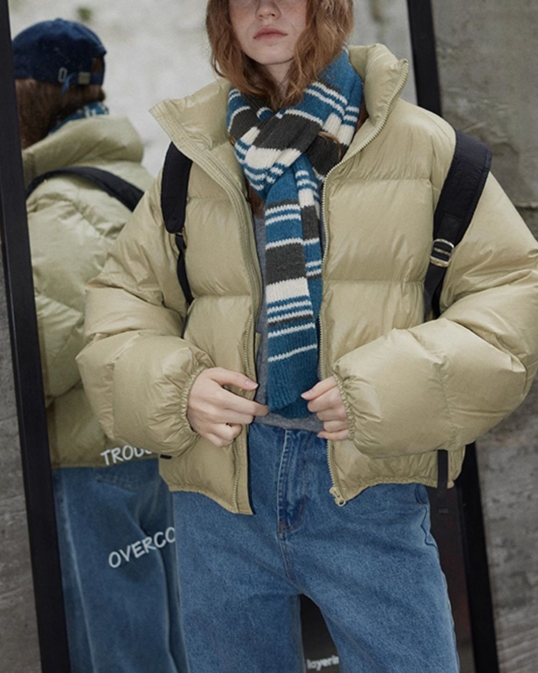 Nylon Down Jacket　JK052