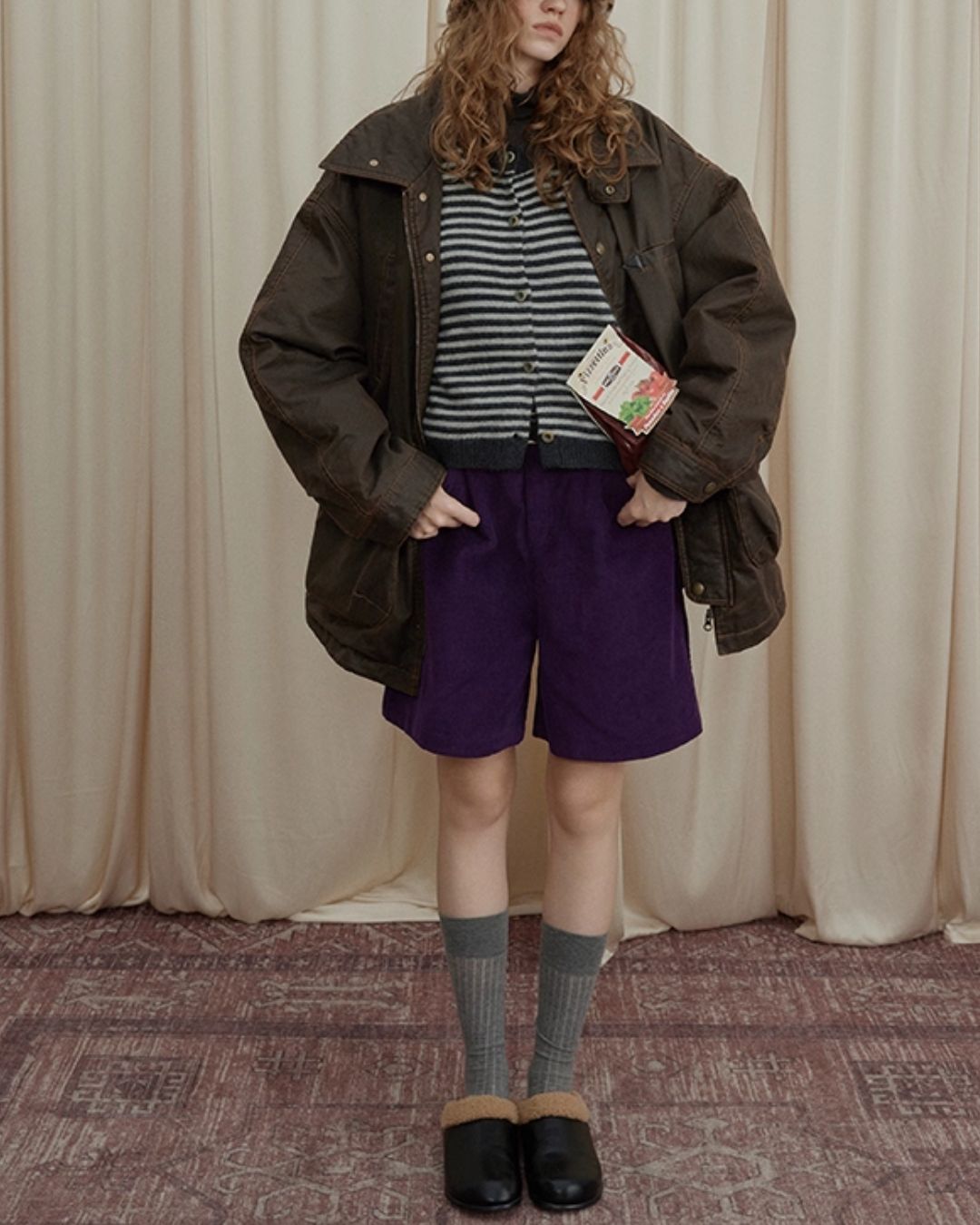 Retro Padded Work Jacket　JK046