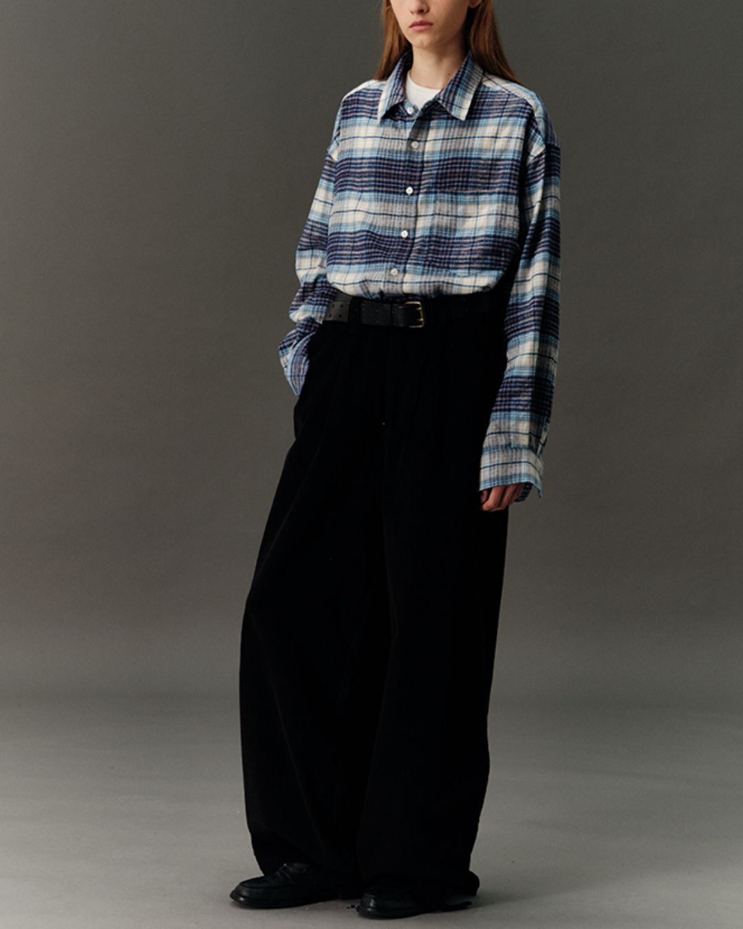 Flannel Check Shirt　LS009