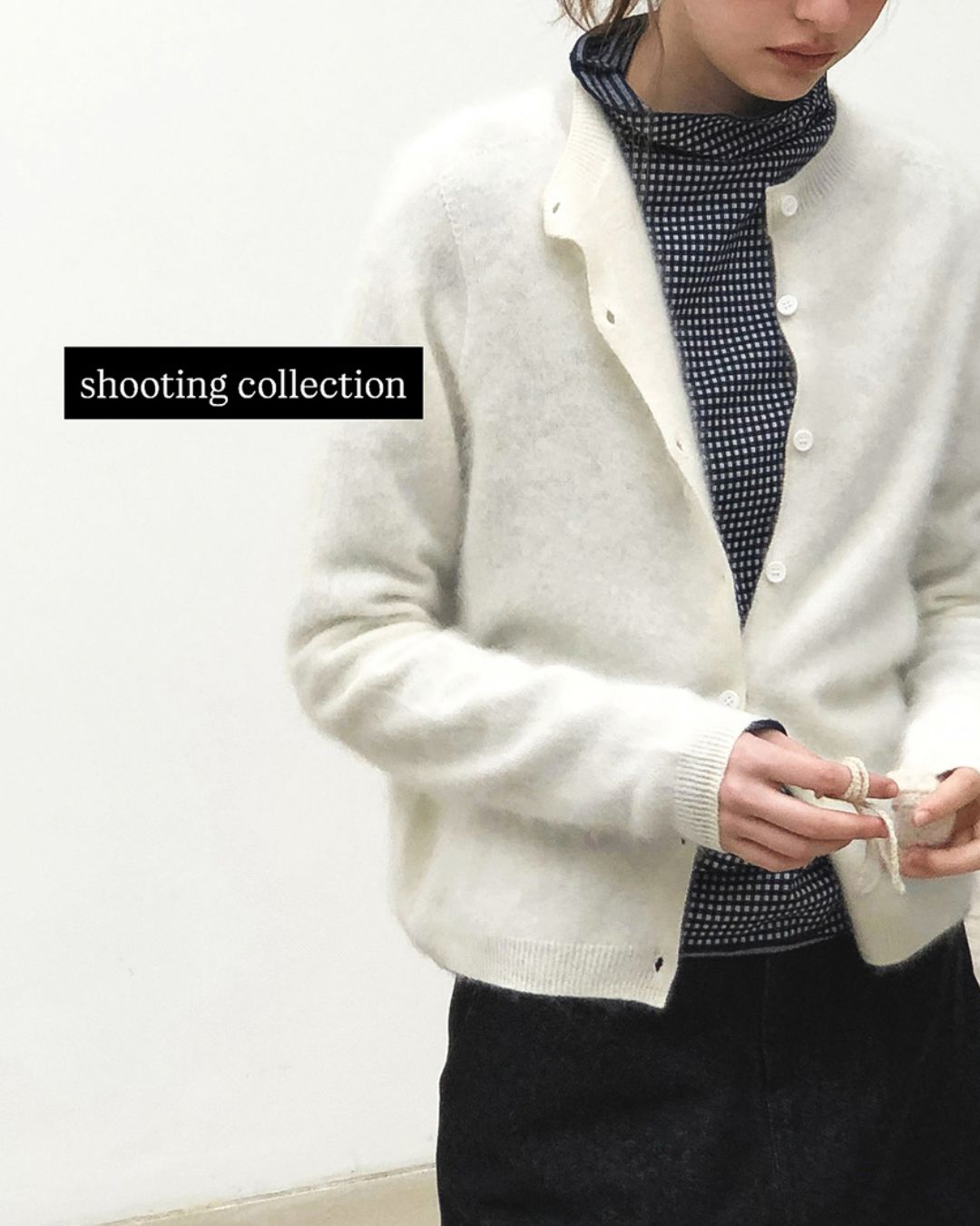 Brushed Knit Cardigan　KN027