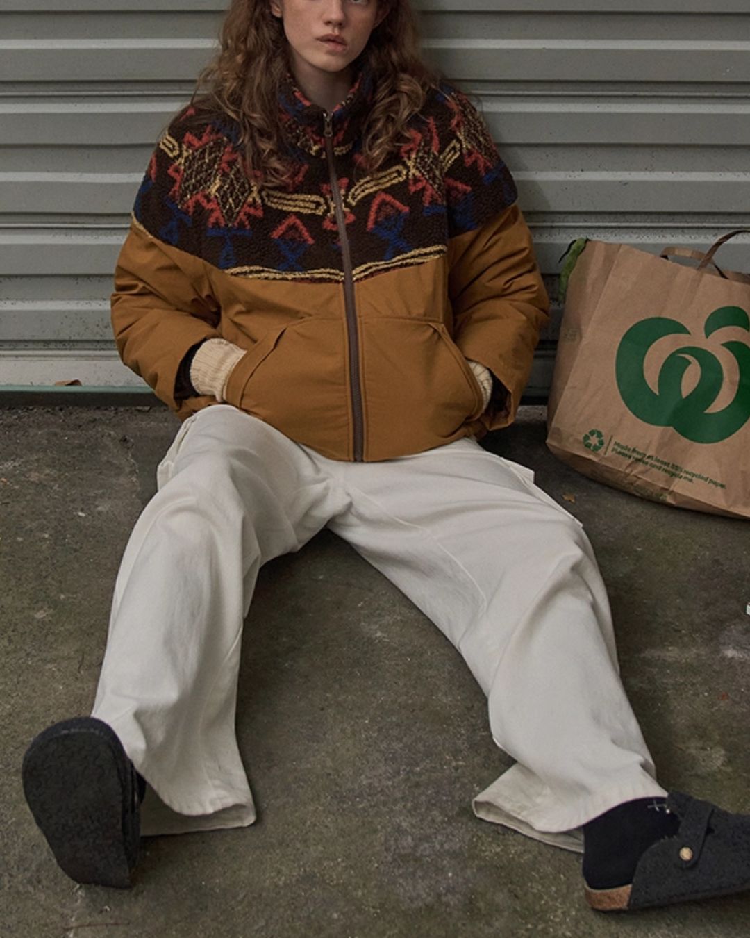 Casual Stand Collar Padded Jacket　JK049