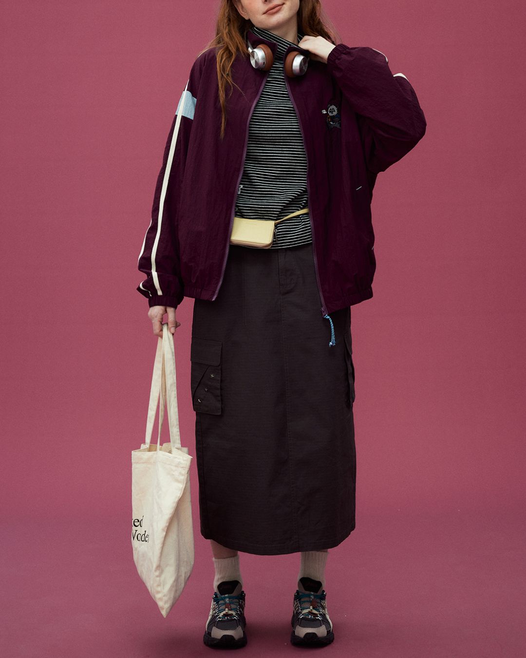 Star Studded Midi Skirt　SK001