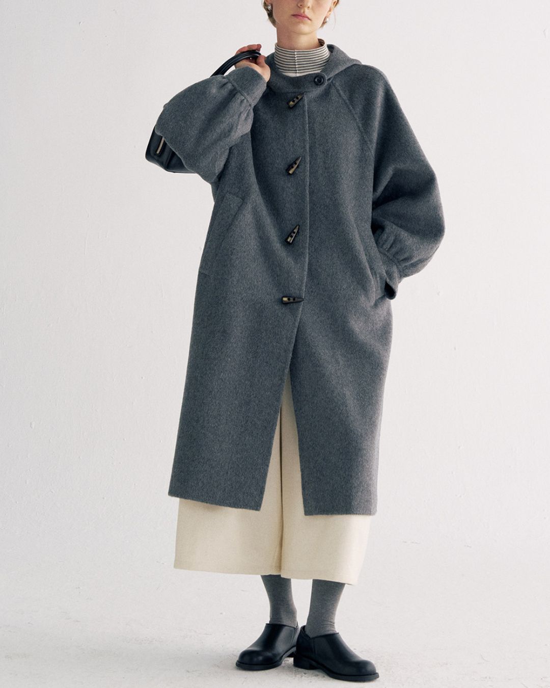 Double-faced Duffle Long Coat　CT030