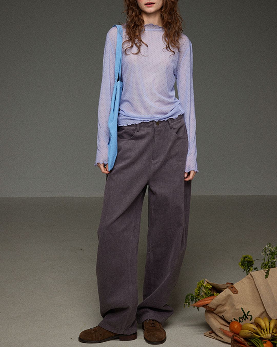 Sheer Dot Mellow Top　LT015