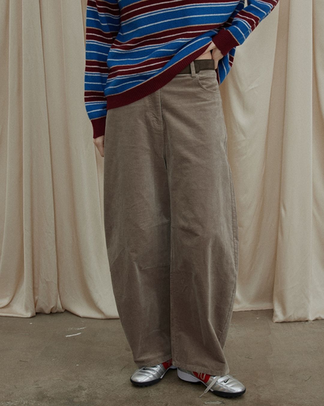 Corduroy Curve Pants　PT024