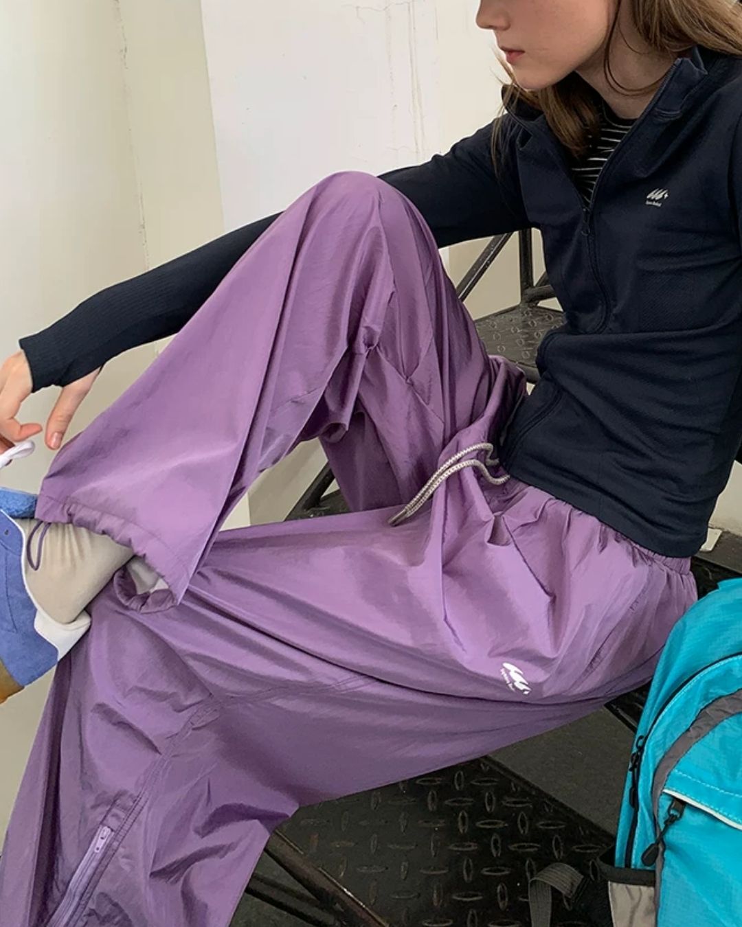 Drawcord Hem Outdoor Pants　PT041