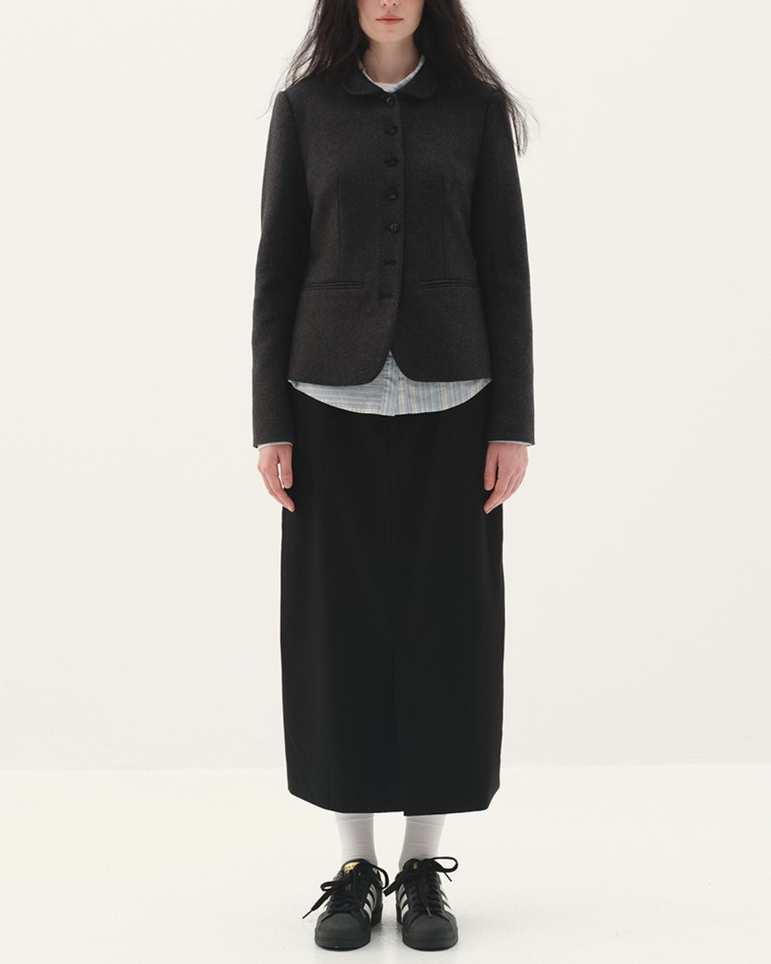 Round Collar Classic Jacket　JK004