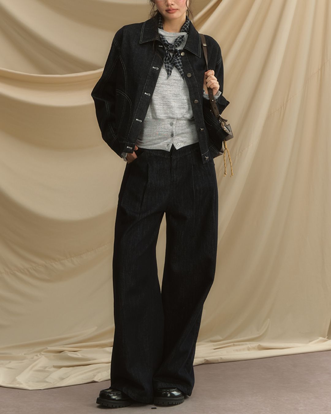 Wide Leg Classic Jeans　DP002