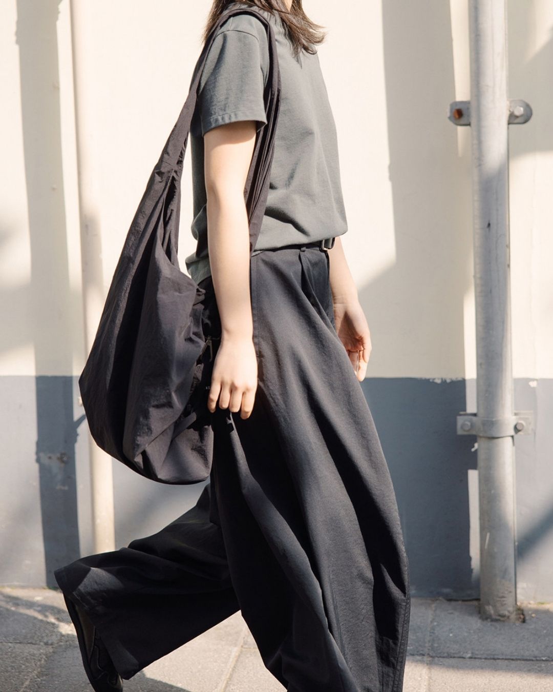 Relaxed Drape Pants　PT046