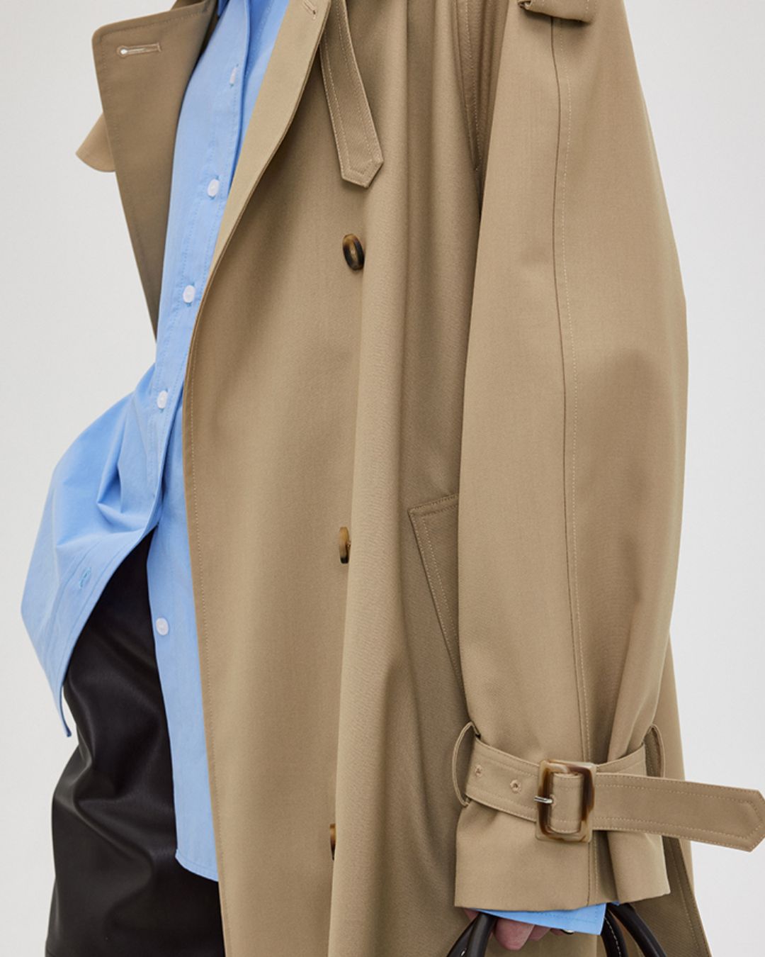 Double-breasted Trench Coat　CT006