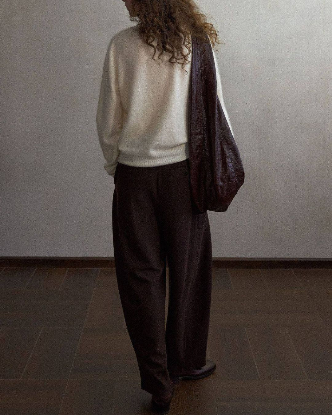 Soft Wool Knit Pullover　KN108