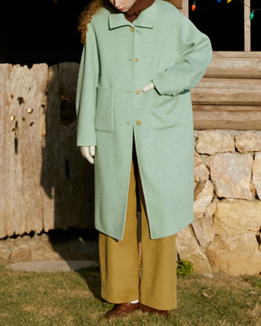 Double-faced Long Wool Coat　CT027