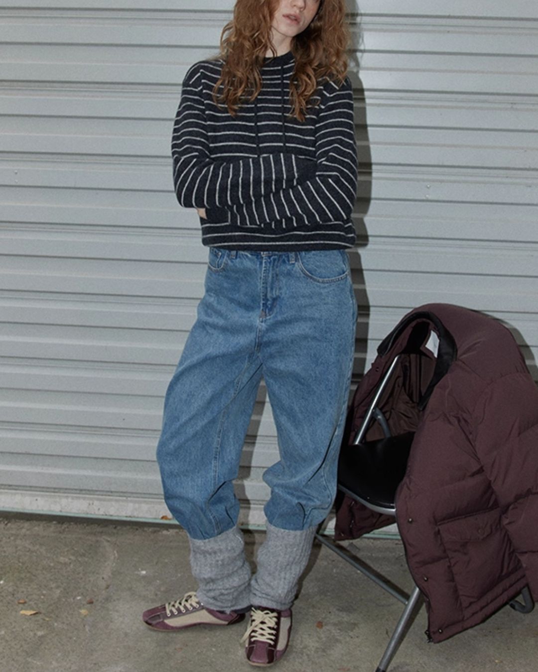 Loose Fit Straight Jeans　DP012