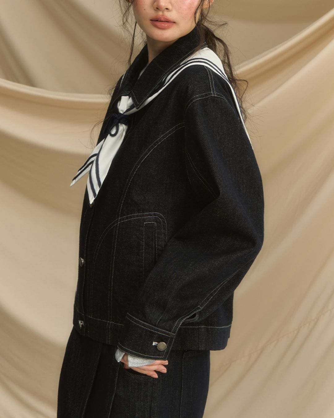 Classic Sailor's Denim Jacket　JK022