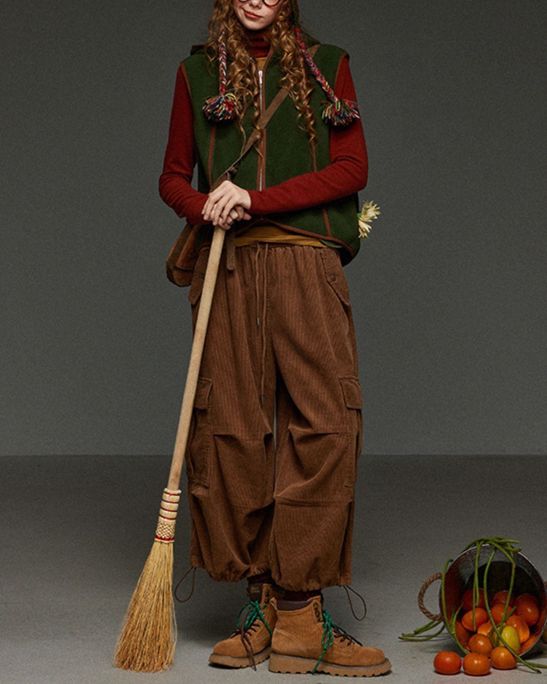 Colorblock Turtleneck T-Shirt　LT017