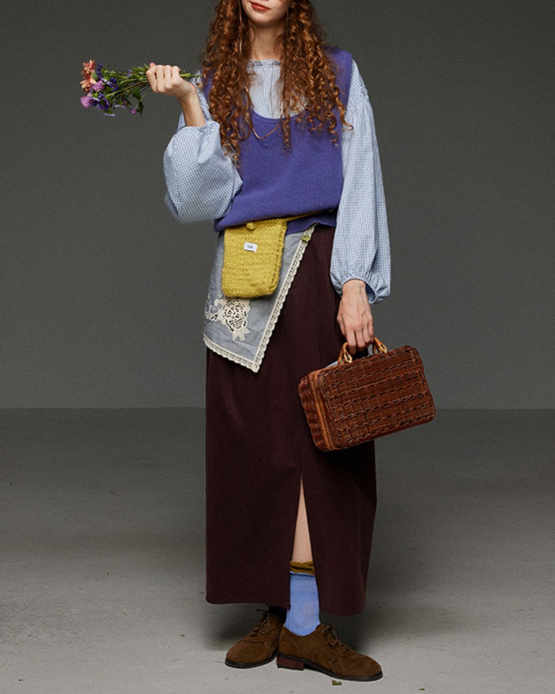 Front And Back 2-way Knit Vest　VT005