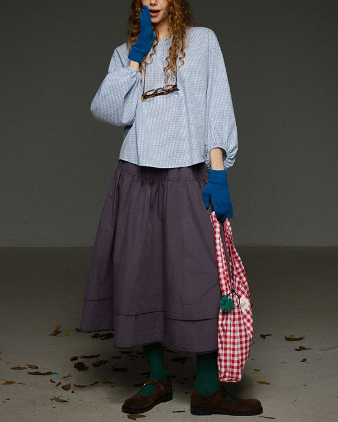 Puff Sleeve Shirt Pullover　LS030