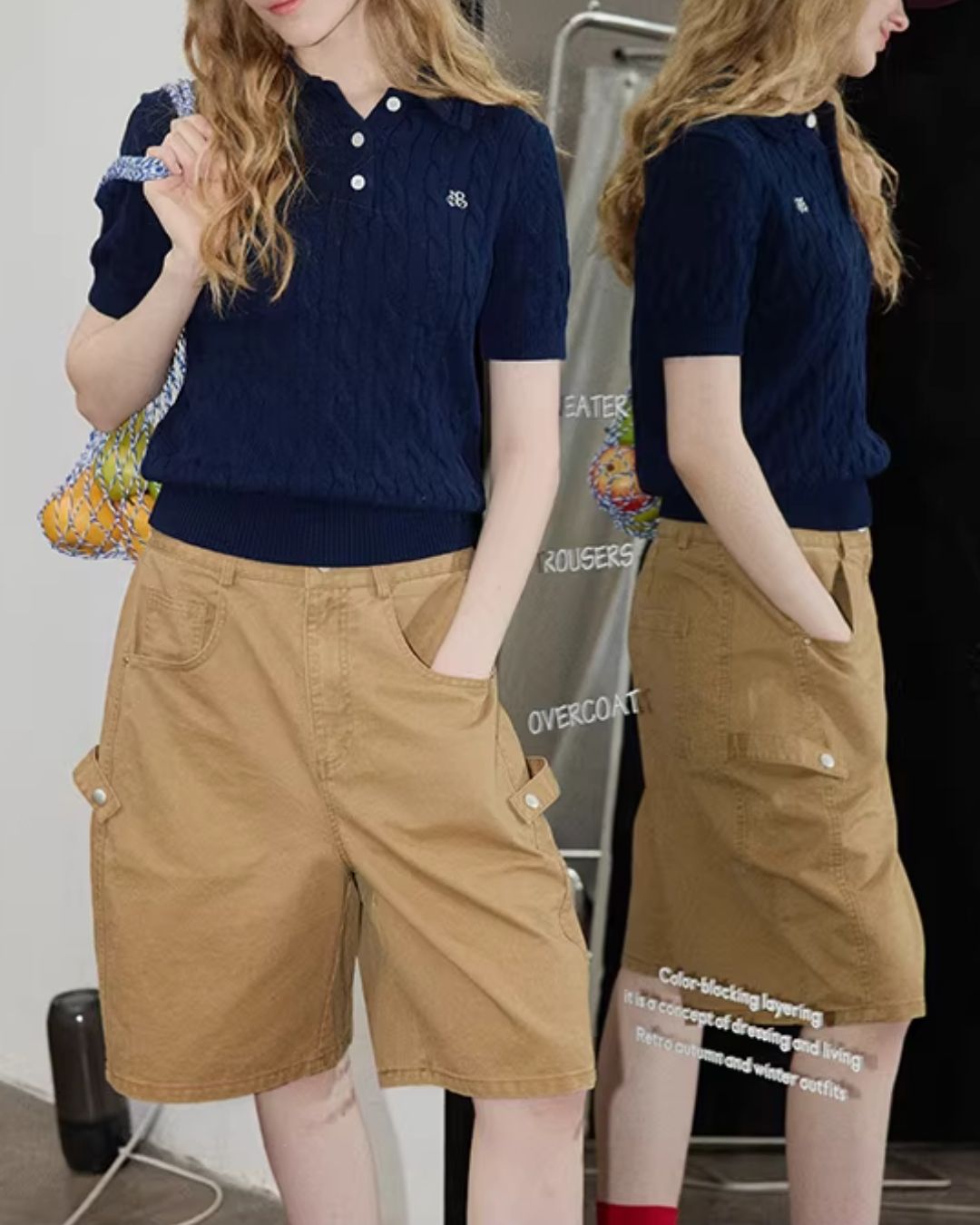 Casual Work Half Pants　SP005