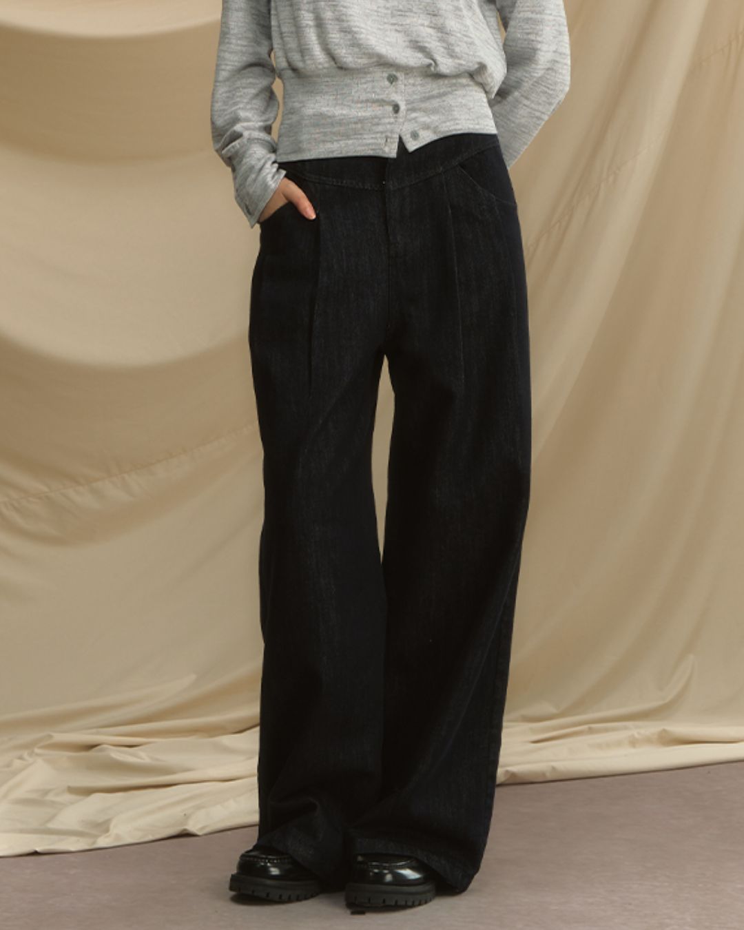 Wide Leg Classic Jeans　DP002