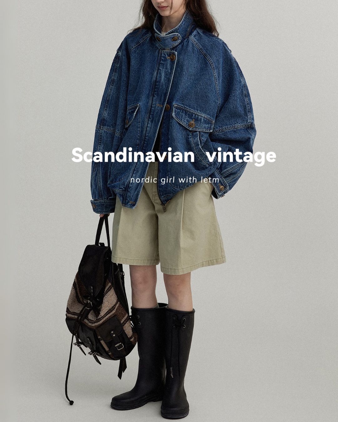 Denim Retro Jacket　JK020