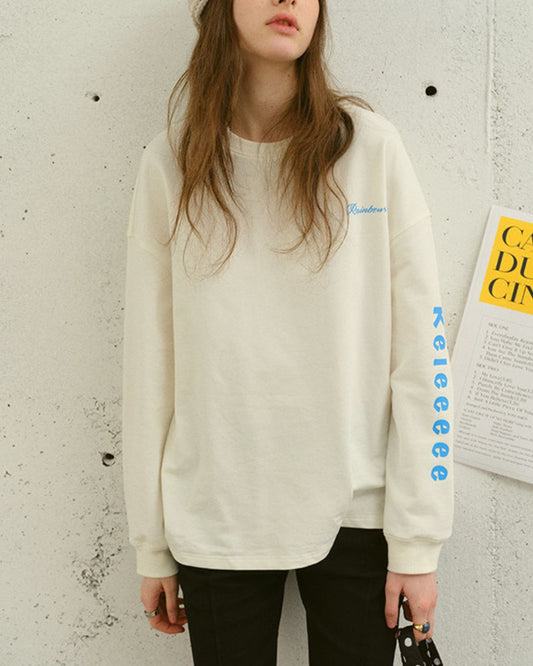 Relaxed Arm Print T-shirt　LT026