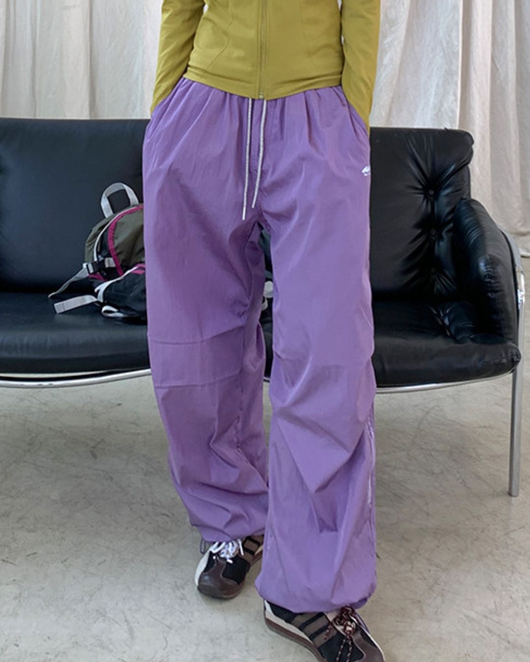 Drawcord Hem Outdoor Pants　PT041