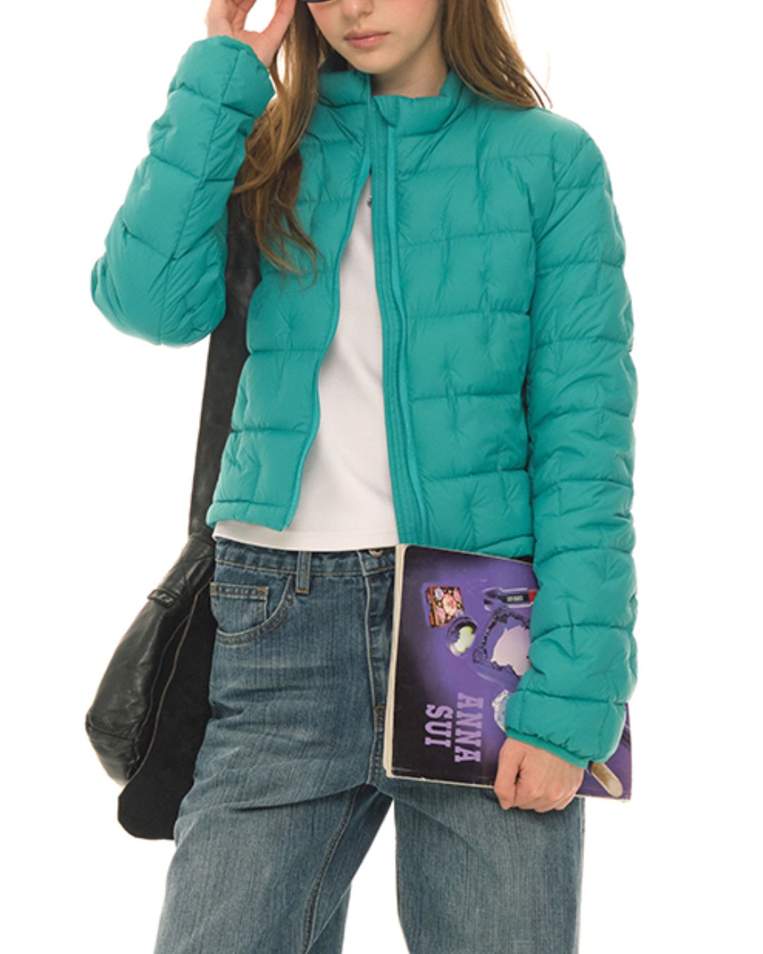 Stand Collar Short Down Jacket　JK035