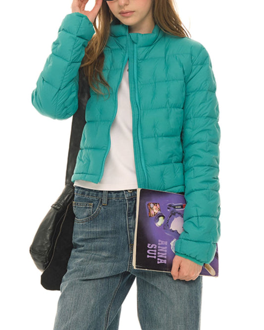 Stand Collar Short Down Jacket　JK035